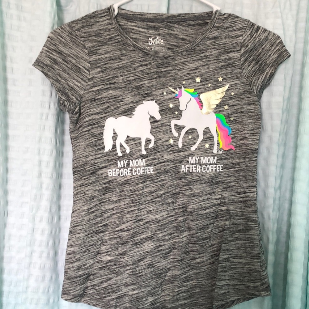 Girls justice t shirt